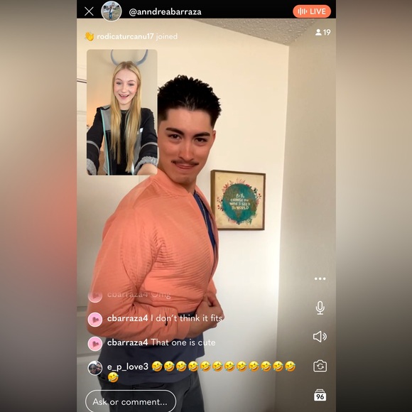 💕🤠AudrieBarraza and Harold Are Live with @anndreabarraza 🤠💕 - Picture 6 of 12